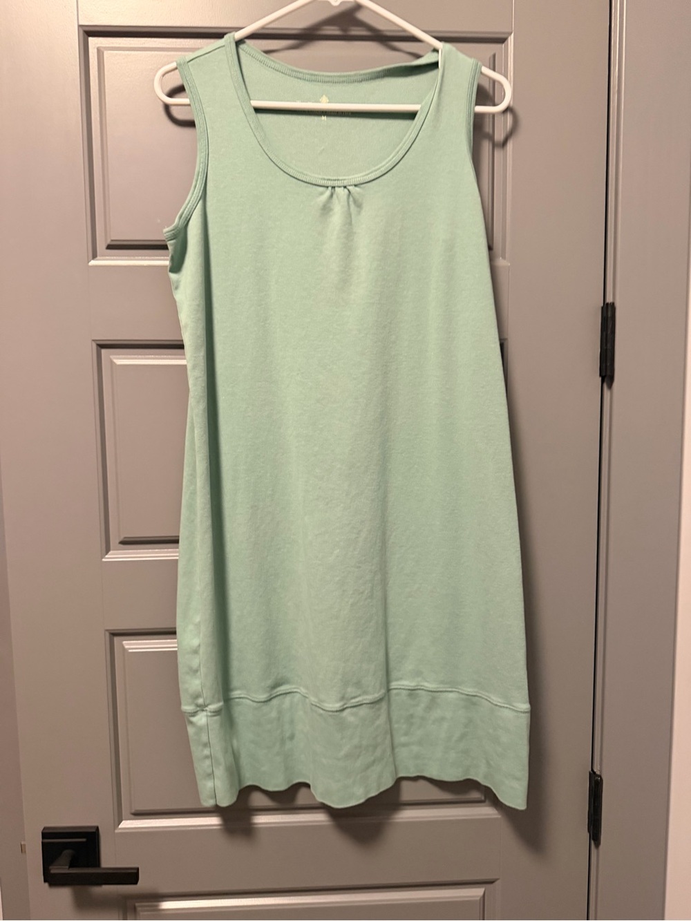 The Territory Ahead Cotton Sleeveless Mint Green Tank Dress Casual MEDIUM